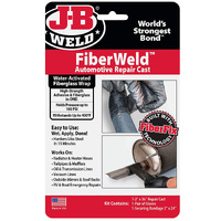 JB Weld Fiberweld Automotive Repair Cast 2" x  36" (50mm x 914mm) J-B Weld #38237
