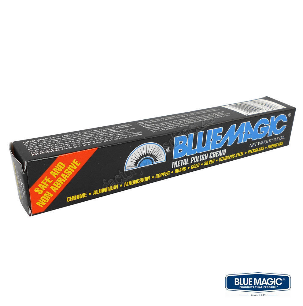 Blue Magic Metal, Chrome, Aluminum, Stainless, Copper Gold Polish 100g