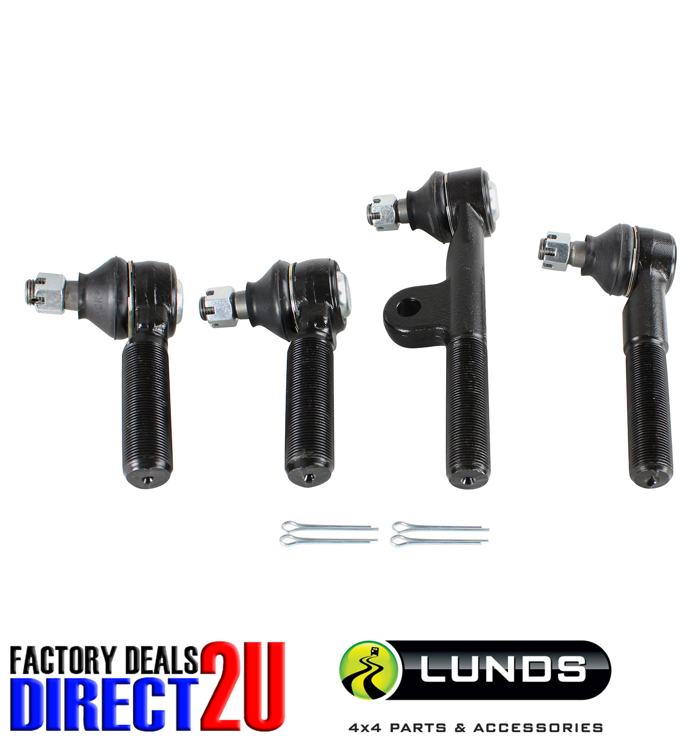 Tie Rod End 4 piece Kit To Suit Landcruiser FJ80 FZJ80 FZJ105 HDJ80