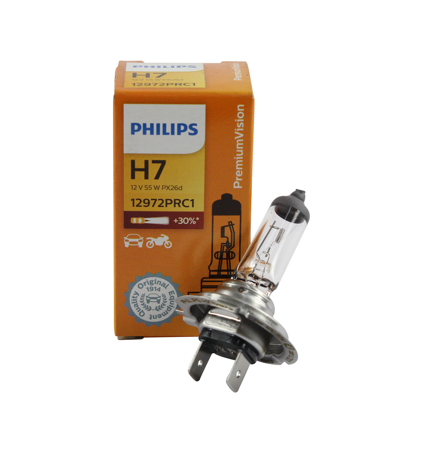 12972PRC1 PHILIPS 40593760 Lampadina, faro di profondità H7 12V 55W PX26d,  3200K, Alogeno, Vision 40593760, GOC 40593760 ❱❱❱ prezzo e esperienza