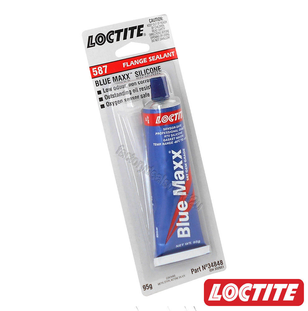 Loctite Blue Maxx Rtv Silicone Gasket Maker 95g Tube 34848