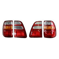 4PC Rear Tail Lamp Kit To Suit Toyota Landcruiser UZJ100 HDJ100 FZJ105 HZJ105 