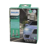Genuine PHILIPS LED H1 Ultinon Pro 5000 HL 12v 5800K Pure White - Pair #11258U50CWX2