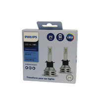 Genuine PHILIPS LED H1 Ultinon Essential G2 12/24v 6500K Bright White - Pair #11258UE2X2