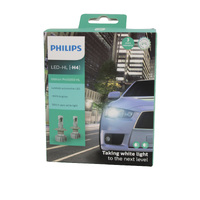 Genuine PHILIPS LED H4 Ultinon Pro5000 HL 12v 5800K Pure White - Pair #11342U50CWX2