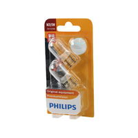 Philips W21/5W Vision 12V 21/5W brake lights Indicator Bulbs 12066B2 (pack  of 2)