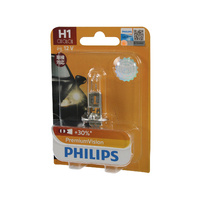 Genuine PHILIPS Premium Vision Headlight H1 Globe 12V 55W - Single Bulb #12258PRB1