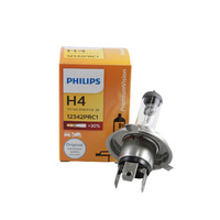 Genuine PHILIPS Premium Vision Headlight H4 Globe 12V 60/55W - Single Box #12342PRC1