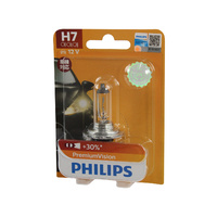Genuine PHILIPS Premium Vision Headlight H7 Globe 12V 55W - Single Bulb #12972PRB1