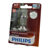 Genuine PHILIPS Standard Truck Headlight Fog Light Globe H7 24V 70W -Single Bulb #13972B1