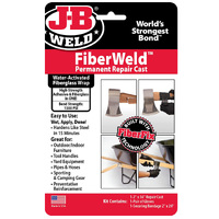 JB Weld Fiberweld Permanent Repair Cast 2" x  36" (50mm x 914mm) J-B Weld #38236