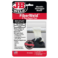 JB Weld Fiberweld 2" Pipe Repair Cast 2" x  59" (50mm x 1520mm) J-B Weld #38260