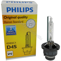 Genuine PHILIPS Xenon Standard Globe D4S 35W - Single HID Headlight Bulb #42402C1
