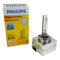 Genuine PHILIPS Xenon Standard Globe D3S 35W - Single HID Headlight Bulb #42403C1