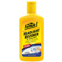 Formula 1 Headlight Restorer and Sealant 237ml Restore Dull & Yellowed Headlamps #615874