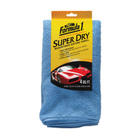 Formula 1 Super Dry - Double Thick Extra Large Microfiber Towel Dries Cars Fast! #625045