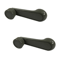 Pair Of Window Winder Regulator Handles Grey Suits Hilux LN60 LN61 LN65 YN65 YN67 #69260-10040-13NG