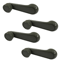 Pack Of 4 Window Winder Regulator Handles Grey Suits Hilux LN60 LN61 LN65 YN65 YN67 #69260-10040-13NG