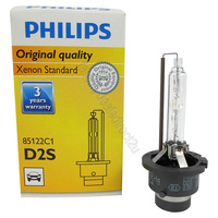 Genuine PHILIPS Xenon Standard Globe D2S 35W - Single HID Headlight Bulb #85122C1