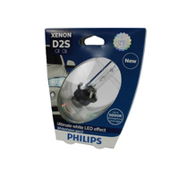Genuine PHILIPS Xenon White Vision Gen2 D2S 35W 5000K- Single HID Headlight Bulb #85122WHV2S1
