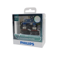 Genuine PHILIPS X-treme Vision Pro150 HB3 Globe 12V 60W - Twin Pack #9005XVP150S2