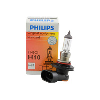 Genuine PHILIPS Standard Headlight Fog Light Globe H10 12V 45W PY20d - Single #9145C1