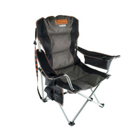 Wildtrak Yardie Cooler Camping Arm Chair 108x94x62cm 150kg Rated With Carry Bag