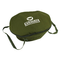 WildTrak Heavy Duty Canvas Bag To Suit Most Oval 9QT Camp Ovens 46cm X 33cm X 19cm