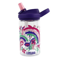 Camelbak Eddy+ Kids 400ml Children's Drink Bottle - Rainbow Floral #2472103041