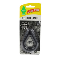 Little Trees Air Freshener Fresh Link - Black Ice Scent - Single #CTK-52931