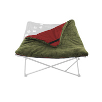 Camping Pet Small Dog Bed Raised Fleecy Dog Mat 62 x 62cm #FB.18M