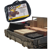 Cargo Net 1.5m x 2.2m 35mm Square Mesh Safe & Legal -Great for Ute Truck Trailer #FCN1522