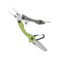 Genuine Gerber Green Crucial Compact Light Weight Multi Tool 9 Function #GE31000238