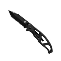 Genuine Gerber Paraframe Tanto Serrated Folding Knife #GE31001731