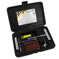 Gear X Premium Tyre Repair Kit 7 Piece With 15 Plugs And Hard Case #GXPRTRK