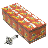 Bulk Pack of 10 H4 12V 60w/55w Head Light Bulbs #H41260/55B+F1831:F1835 x10