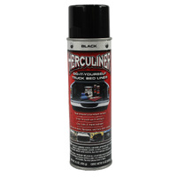 Herculiner Black Bed Tray Liner Spray Or Roll On Tub Liner Kit Protective Aerosol #HALB15