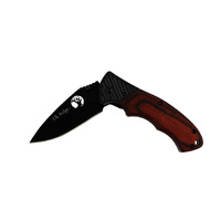 Elk Ridge Wood & G10 Handle Pocket Knife #ER-566BPW