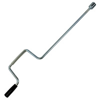 700mm Manual Winder Handle 19mm Hex For Caravan or Trailer Corner Steady Drop Down Legs #LH2M