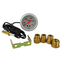 Speco Meter Automotive Gauge Mechanical Water Temp 2" W/Adaptors #524-23A