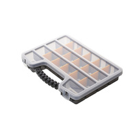 Plastic Storage Tool Box With Multiple Adjustable Compartments 32cm x 24cm x 5cm #TL-85
