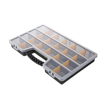 Plastic Storage Tool Box With Multiple Adjustable Compartments 50cm x 32cm x 6cm #TL-89