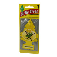 Little Trees Air Freshener Tree - Vanillaroma Scent - Single #U1P-10105