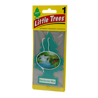 Little Trees Air Freshener Tree - Rainforest Mist Scent - Single #U1P-10106
