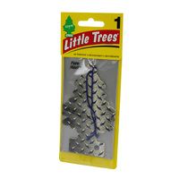 Little Trees Air Freshener Tree - Pure Steel - Single #U1P-17152