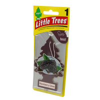 Little Trees Air Freshener Tree - Blackberry Clove Scent - Single #U1P-17343