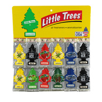 Little Trees Air Freshener Trees - Assorted Scent 60pk - Uber Taxi Bus #Z60-10000