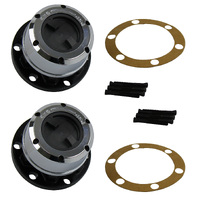 Pair Of Free Wheeling Locking Hubs To Suit Nissan Patrol GQ 1988 - 1997
